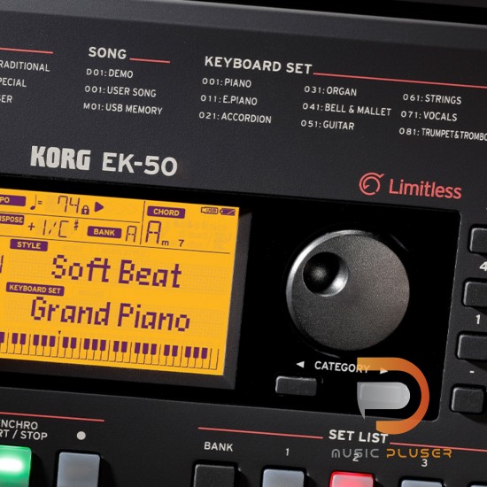 Korg EK-50 Limitless Entertainer Keyboard Korg EK-50 Limitless Entertainer Keyboard